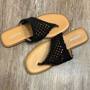 Soda slip on sandals